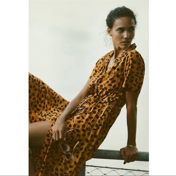 Anthro Porridge Vianne Maxi Shirtdress - Picture 6 of 12